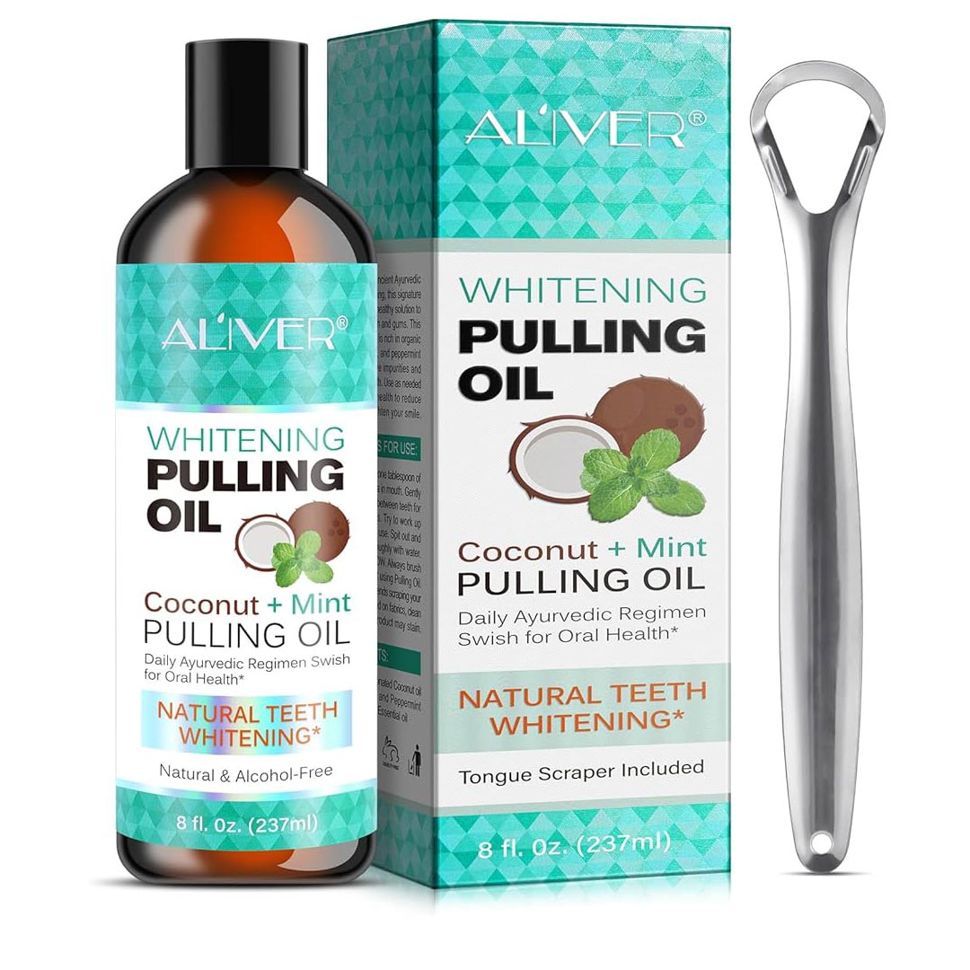 Aliver whitening pulling oil