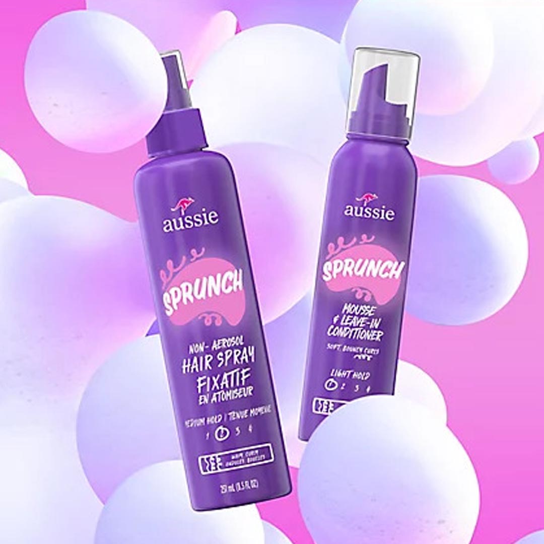 Aussie sprunch non aerosol hair spray